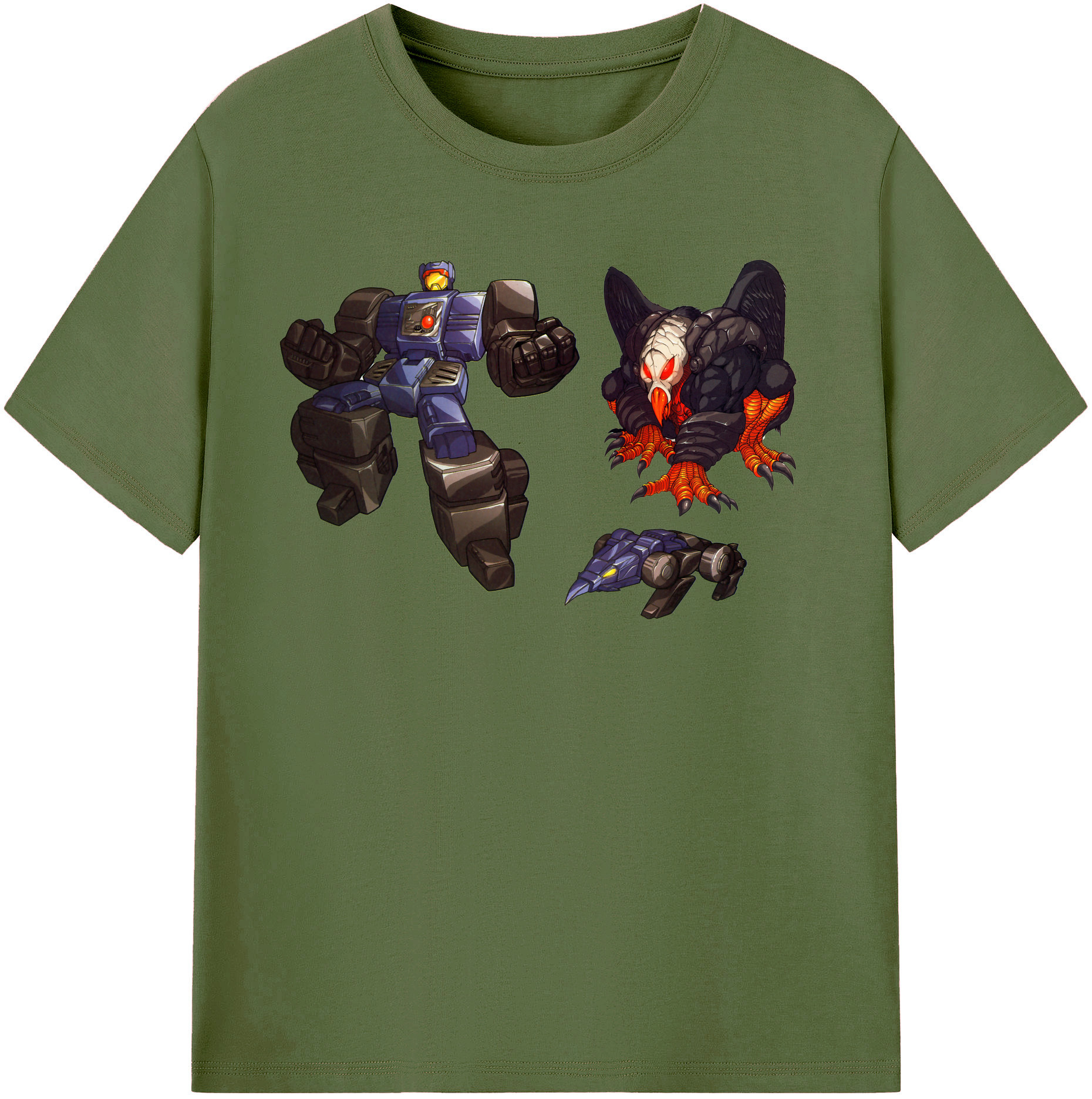 （画像用）  綿100％半袖Tシャツ（フロントプリント）